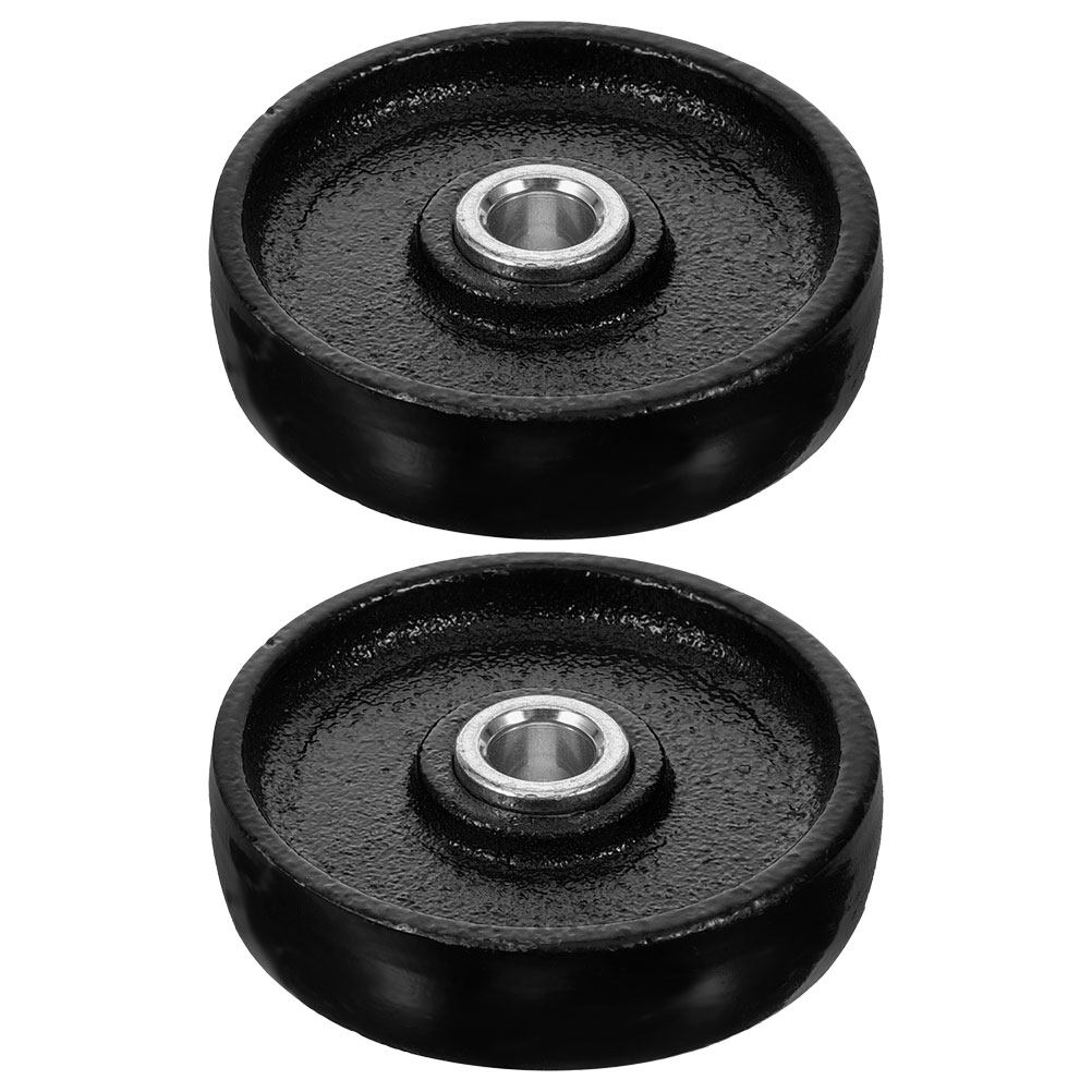 Heavy Equipment Bucket - 2pcs Wheel Replacement For Floor Jack