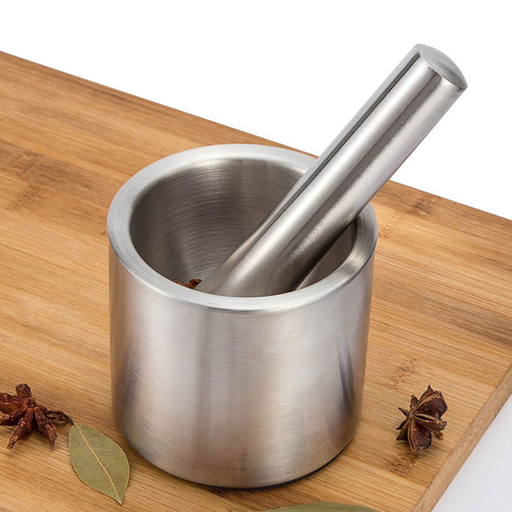 1Set Stainless Steel Garlic Mo - Heavy Equipment Grinder ulasan dan harga