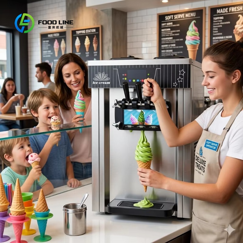 Customized Soft Ice Cream Mach - Heavy Equipment Grinder ulasan dan harga